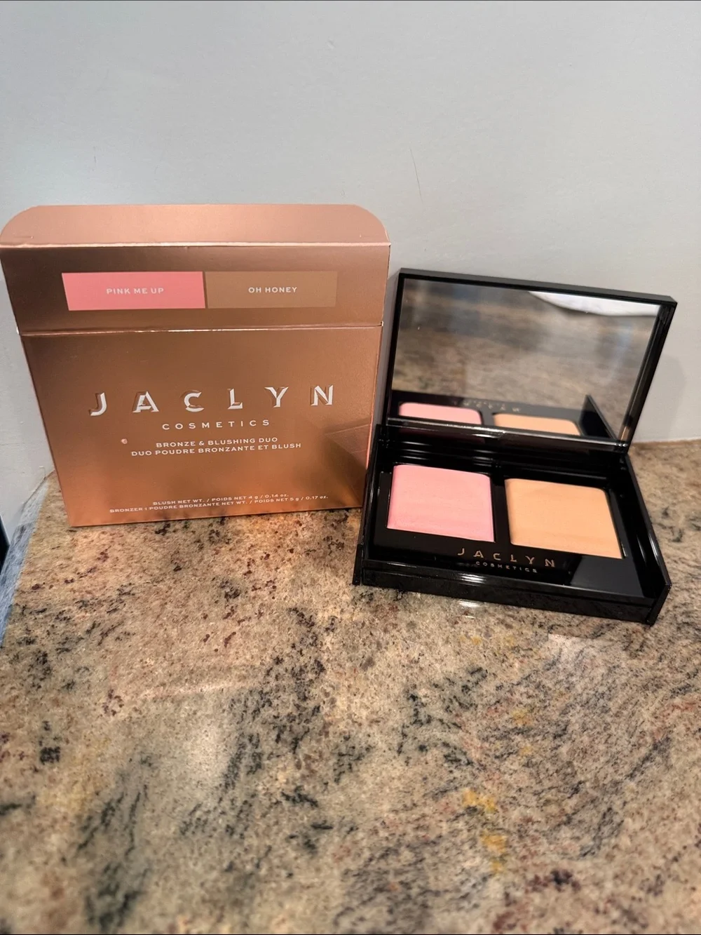 Jaclyn Pink Me Up & Oh Honey Bronze & Blushing Duo NIB